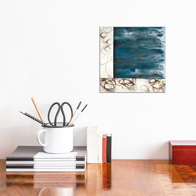 Stream 1 Piece Wrapped Canvas Painting