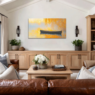 Grand paysage d'automne, art mural d'automne