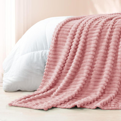 Machine Woven Heated Throw Blanket