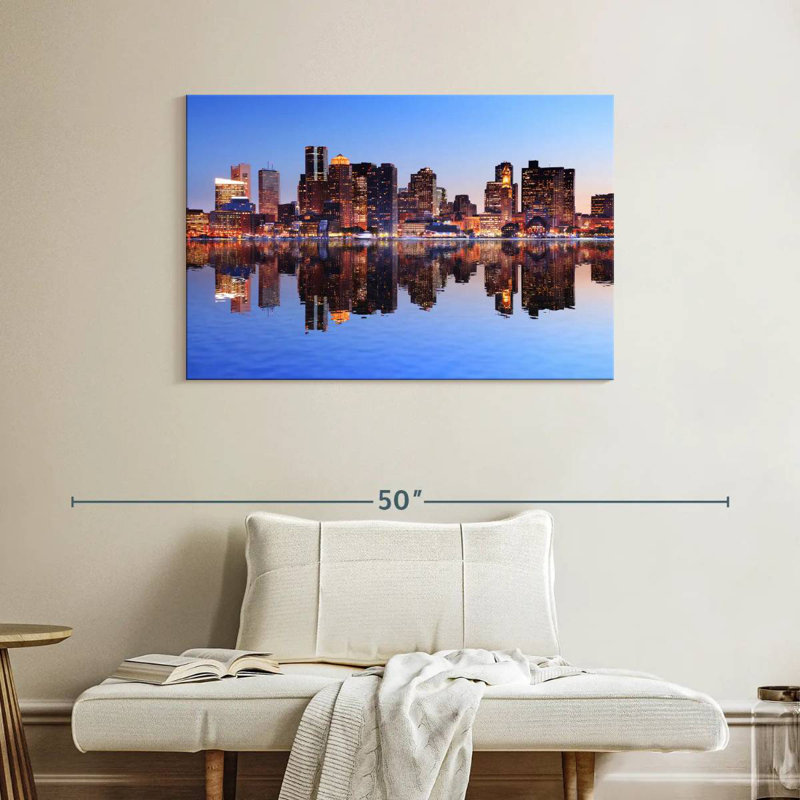 Sirci Boston City Lights, H 26 po x l 39 po