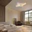 LED ceiling light 3-light Dimmable Modern Oval design with remote control Haak 85cm-1773414943