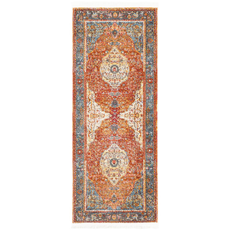Majed Abstract Indoor Rug, Runner 2'2" x 5'3"