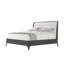 Rome Upholstered Wingback Bed