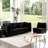 126.8" Comfy Cloud Couch Modular Sectional Sofa 4 Seater Wide & Deep Couches With Pillows-128943213
