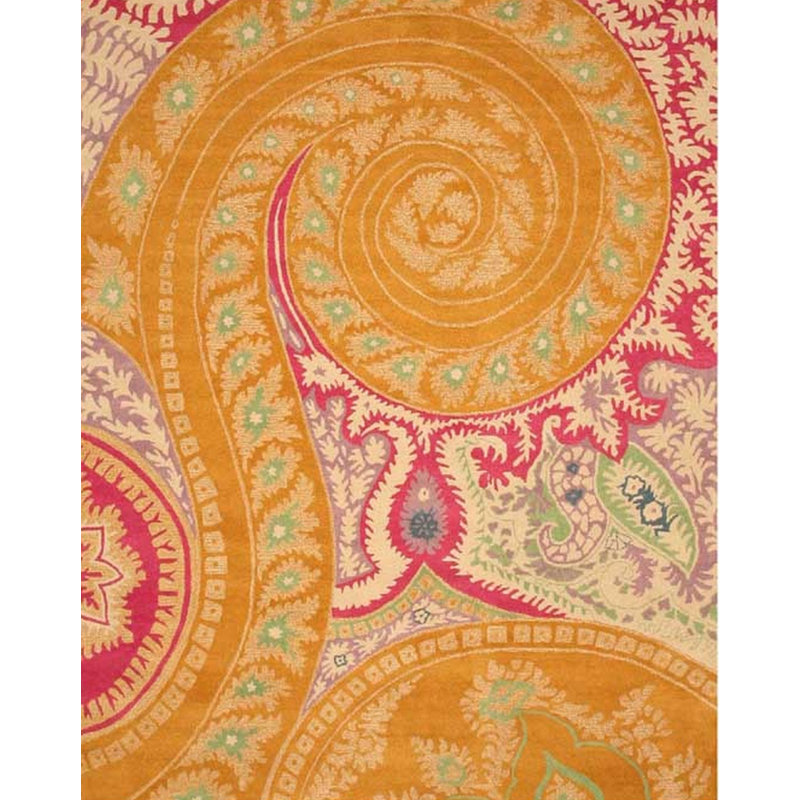 Hand Tufted Wool Area Rug, 4' x 6'