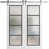 Soie blanche / chrome
