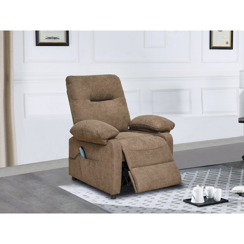 Fauteuil inclinable Ronzell, Brun