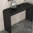 Wabi-Sabi Style Solid Oak Entryway Table-676498934