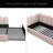 Upholstered Bed Daybed With Pull-Out Bed, Twin Size Single Sofa Bed，Metal Slatted Frame, Velvet-1484621824