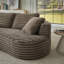 Canapé modulaire surdimensionné moderne en forme de L surdimensionné: design minimaliste-130576015