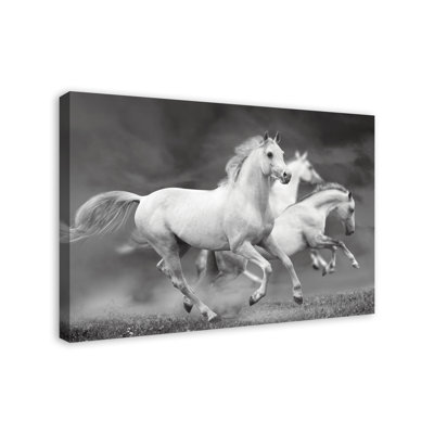 " White Horses In Smoke "