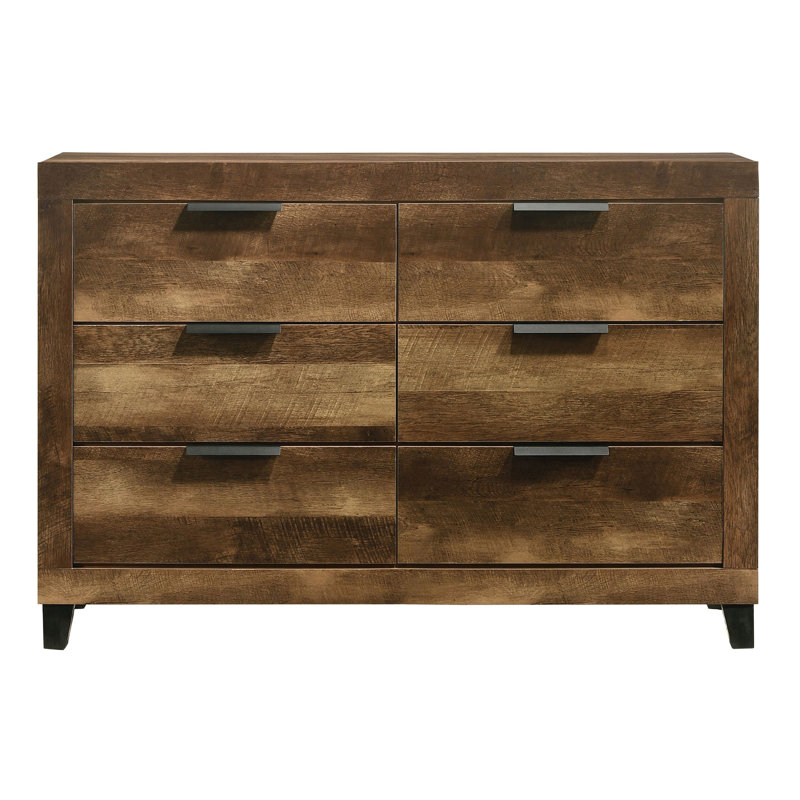 Commode double 6 tiroirs Wyles