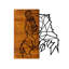 Animals Wall Decor on Solid Wood