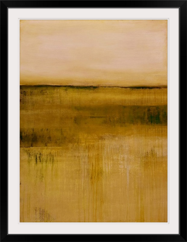 «Dawn» par Frisco, impression, H 44 po x l 34 po x P 1 po, Cadre noir