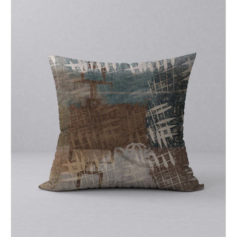 Housse de coussin carrée/insert, 24 po x 24 po