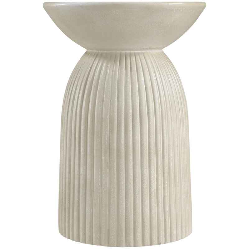 Table de bout en béton Opani, Beige