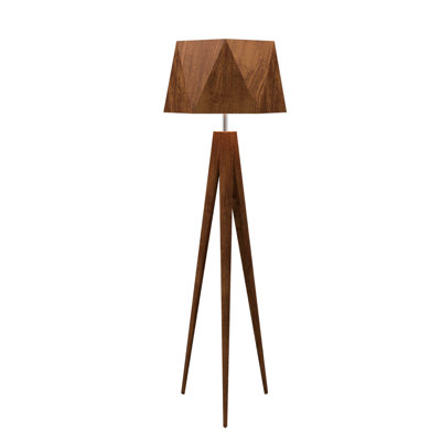 Facetada Tripod Floor Lamp