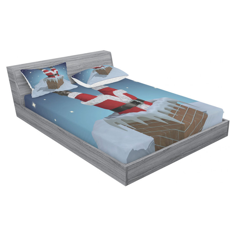 Microfiber Sheet Set, Full Sheet Set with Fitted Sheet