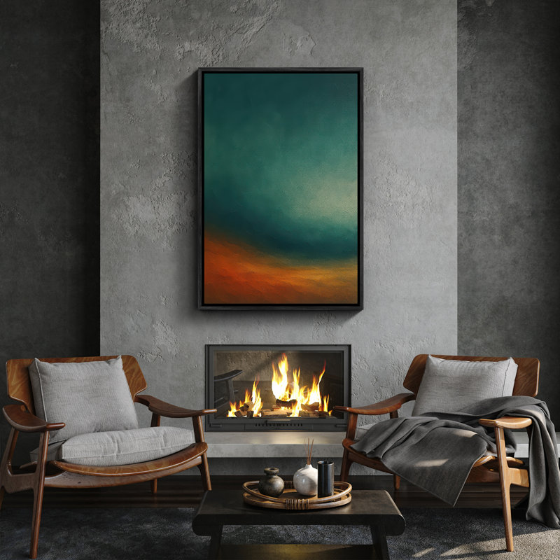 Art mural rétro encadré Fine Art Antique Classic pour chambre à coucher - 24 po x 36 po, H 36 po x l 24 po, Noir