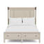 Ensemble de base de lit avec commode et table de chevet Shannen-967653419