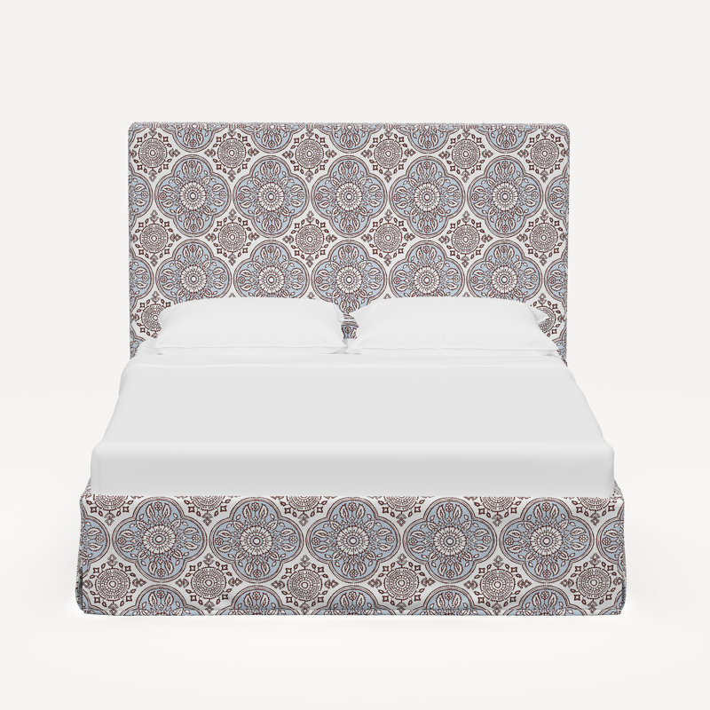 Shona Bed, California King, Jr Madura Vista Geometric Linen