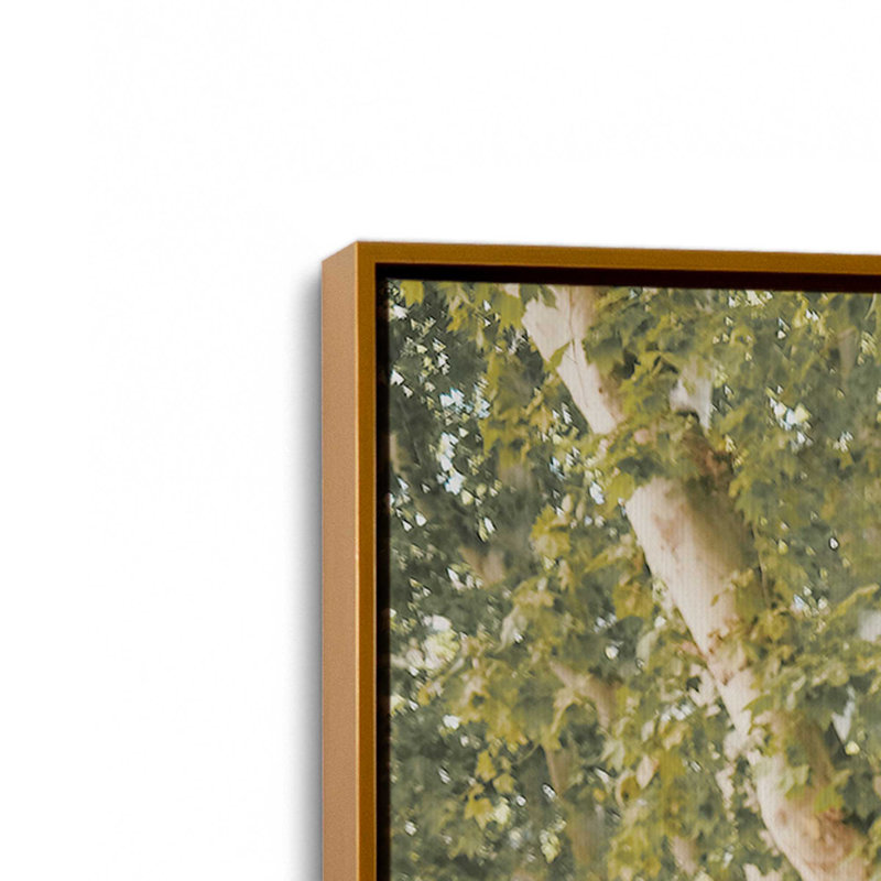 Market Treasures Canvas Print, 30.75" H x 20.75" W x 1.75" D, Polished Gold Floater Framed