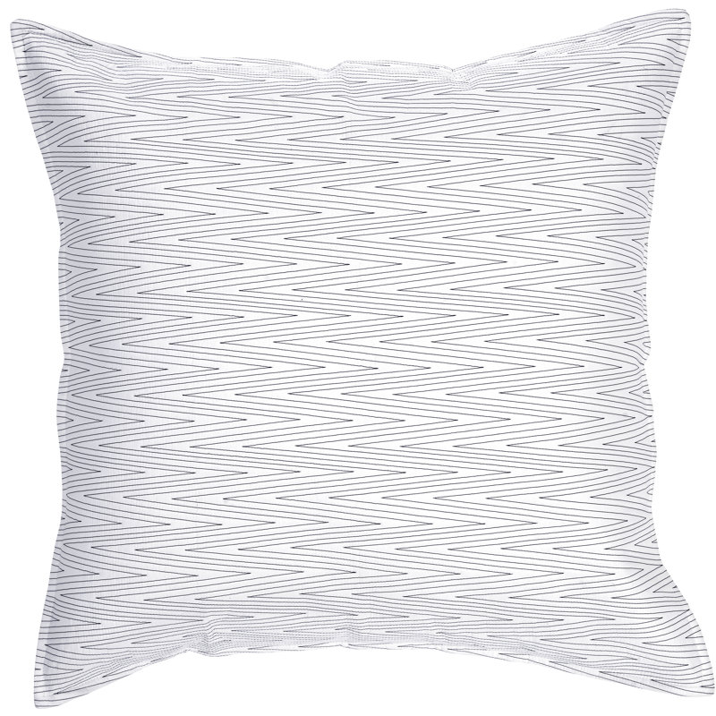 Modern & Contemporary Sateen Chevron / Zig Zag Quilt, King