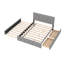 Grand lit plateforme avec rangement Mirre-294127408