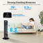 Chengdu Menghejia Technology Co., Ltd. 106.7cm Tower Fan Fan with Remote Included