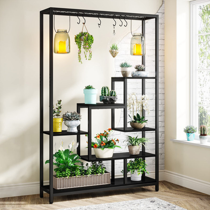 Mahala Plant Stand, Black