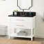 36" Robertson Single Bathroom Vanity Set with Oval Undermount Sink-75247232-75247233-75247236
