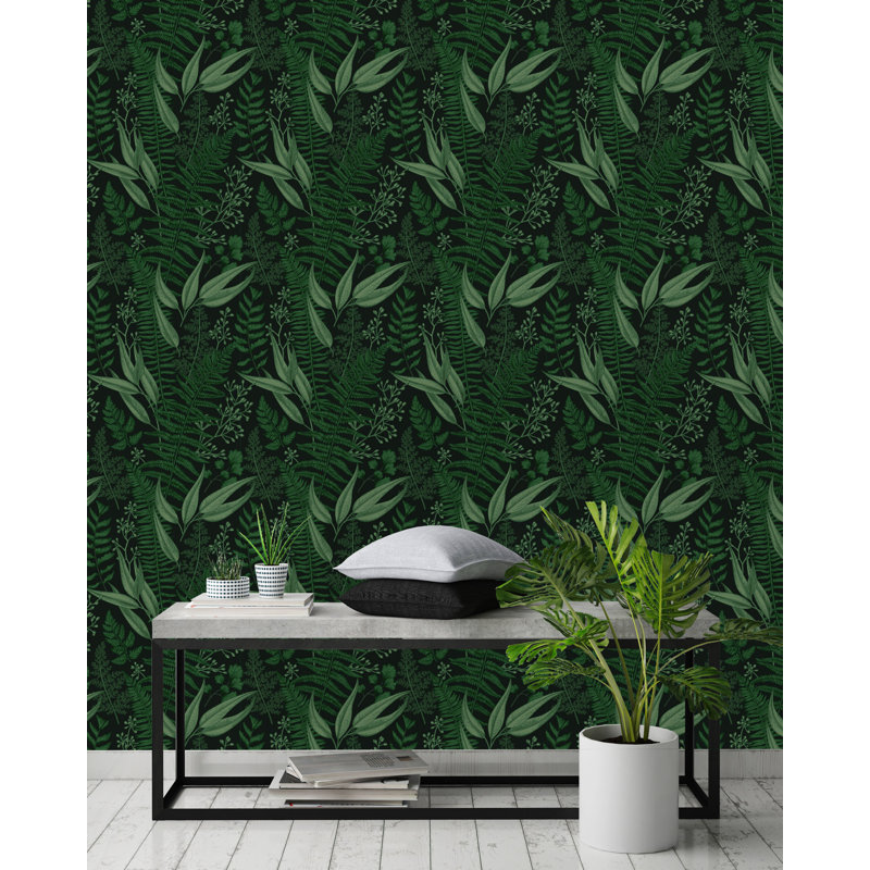 Rouleau de papier peint autocollant Batres, L 16,67 po x l 25 po