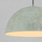1-Light Dome Indian Gray Single Pendant 
