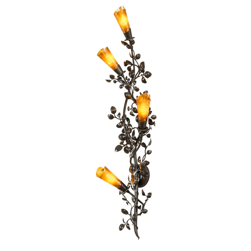 4 - Light Flush Mounted Sconce
