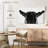 Peeking Black Goat-107489092