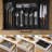 Flatware Utensil Organizer For Kitchen Drawer Expandable Tray-516867456