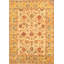 Mahal Wool Oriental Area Rug in Yellow-653673182