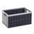 Plastic Collapsible Storage Bins with Lids, 65L Stackable Folding Storage Crates with Handles, Holds 84 lbs Per Bin, Heavy Duty Containers, Space-Saving Baskets, for Home Organizing-129163155