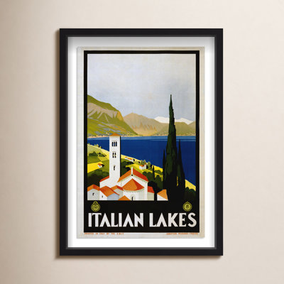 Italy Vintage Poster Print