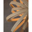 1 - Light Natural Wood Geometric Pendant