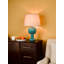 22cm H Faux Silk Empire Lamp Shade ( Screw On )-19179276