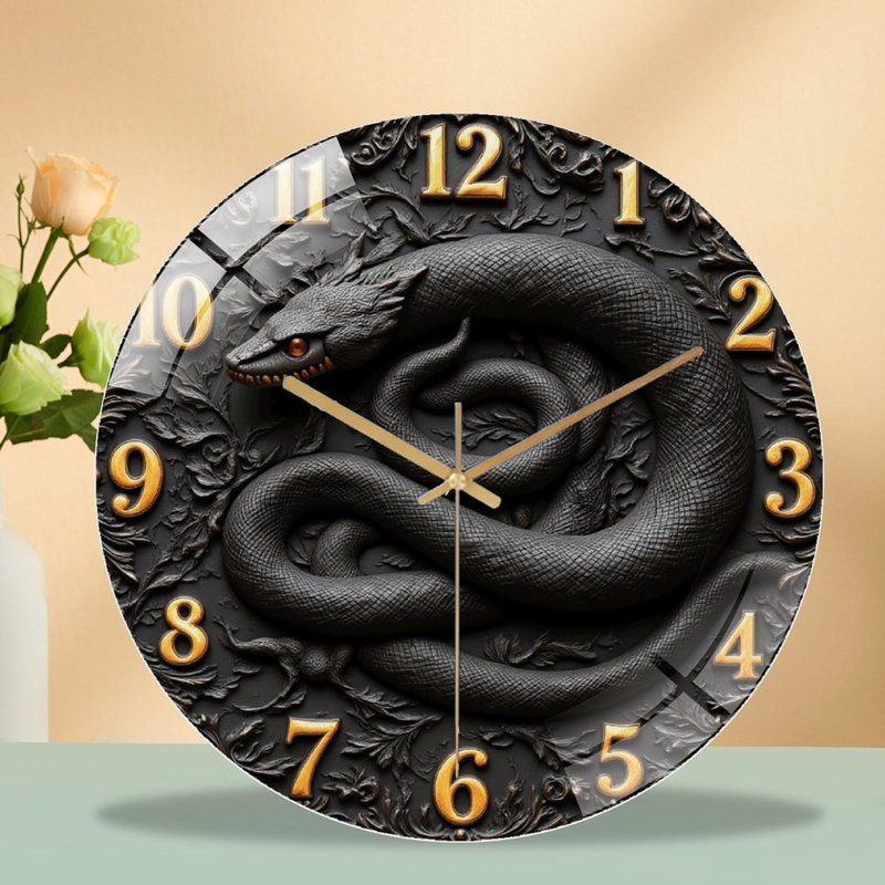 Horloge murale rétro 12 po