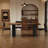 Modern simple rectangular solid wood dining table-1625650048