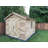 Rancher 10 ft. W x 12 ft. D Western Red Cedar Wood Storage Shed
