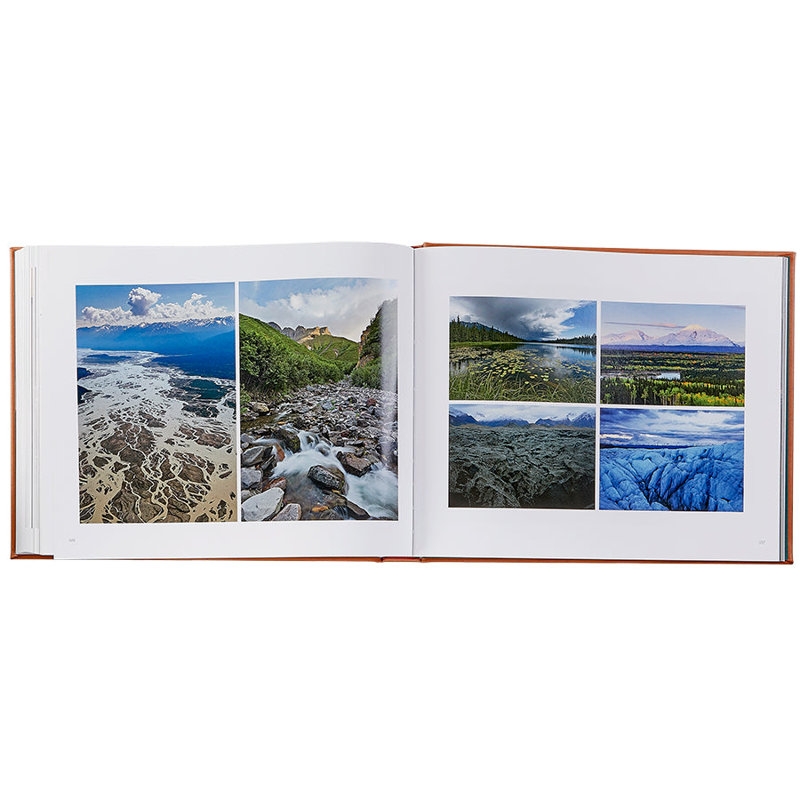 Graphic Image Treasured Lands, CoffeeTable Book, Leather, Tan
