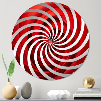 Dezhaun Circle Wall Mirror