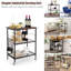 Artifore 75cm H x 60cm W Utility Cart with Wheels