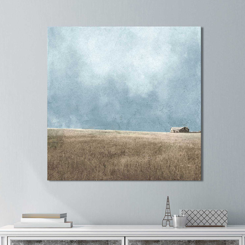 «After The Storm Blue Sky», reproduction, H 18 po x l 18 po x P 1 po, Toile tendue