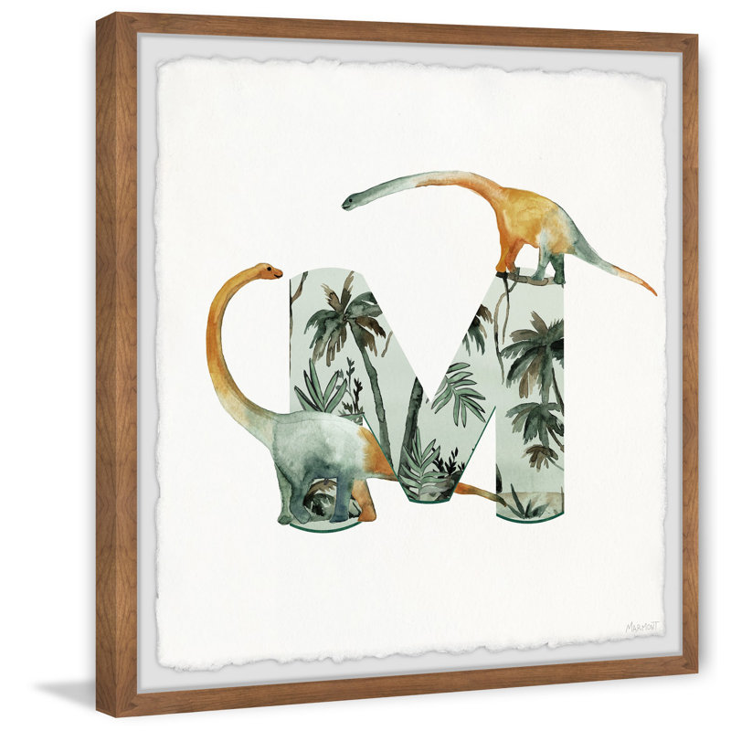 Blizzard I'm a Dinosaur, reproduction encadrée, H 24 po x l 24 po x 1,5 po