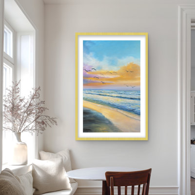Breathtaking Tropical Sunset - Romantic Bedroom Print Decor